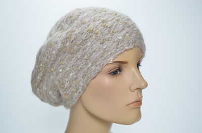 Розовый берет Италия Визио 1327