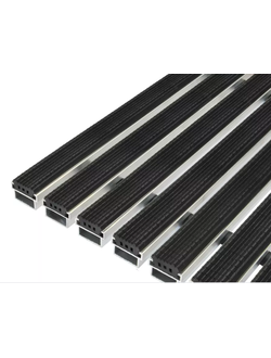 Грязезащитные алюминиевые решетки "Брайт"