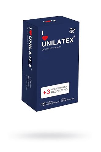 Презервативы UNILATEX Особо прочные 15шт