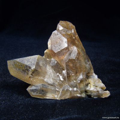 Дымчатый кварц (раухтопаз),  друза. Казахстан.  60*50*40мм