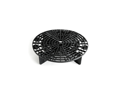 Ведро для мойки автомобиля с пескоотделителем, белое (1-н паз) Au-1053