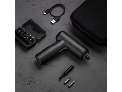 Отвертка электрическая Xiaomi Mijia Electric Screwdriver Gun (черный) (MJDDLSD001QW) LED подсветка