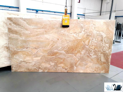 Керамогранит Eurotile Prada GP Brown 41,2x41,2 см под мрамор