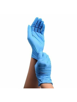 Перчатки нитриловые неопудренные (BS), Размер M, 100 шт./уп mediOk