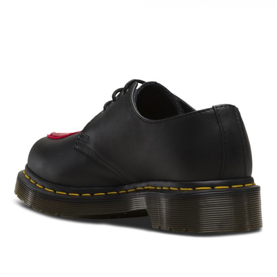 Полуботинки Dr. Martens 1461 Hearts черные женские