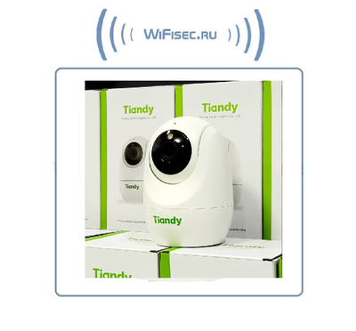 TC-H332N Spec:I2W/WIFI/4mm/V4.0 Моторизированная Wi-Fi/LAN видеоняня, встроенный видеорегистратор, микрофон, динамик. Full HD, 3 Мп (EasyLivePlus)
