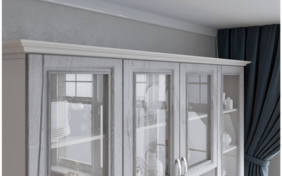 Буфеты Прованс 016 дуб канадский белый (ТЭКС)