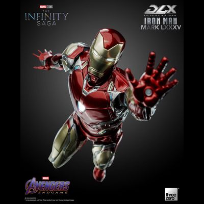 Железный Человек (Iron Man) - Коллекционная фигурка 1/12 SCALE The Infinity Saga DLX Iron Man Mark 85 (3Z02500C0) - Threezero