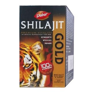 Шиладжит Голд (Shilajit Gold) индийское мумие 12кап