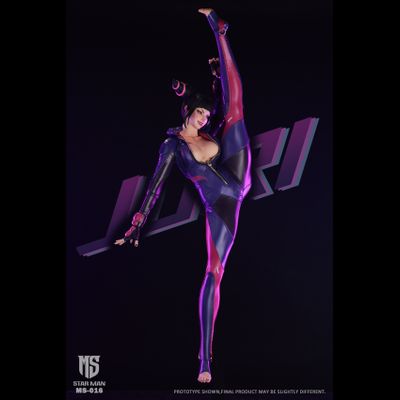 ПРЕДЗАКАЗ - Юри Хан (серия Street Fighter)  - Коллекционная ФИГУРКА 1/6 Female Fighter Zhu (MS-016) - STARMAN ?ЦЕНА: 22900 РУБ.?