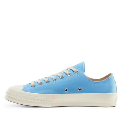 Кеды Converse Play Blue голубые низкие с сердечком 168303C фото