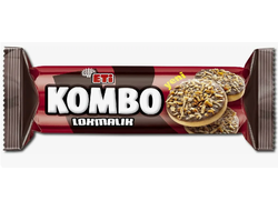 печенье eti kombo шоколадное с кокосовой стружкой, 84 гр