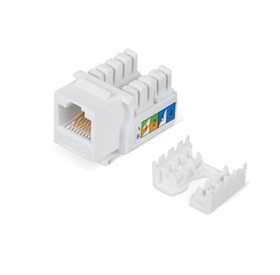 Вставка с интернет RJ коннектором, белая Rikett - 147401 WH