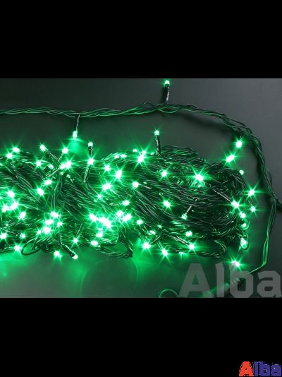 ЗЕЛЕНАЯ гирлянда Нить 20 м, 220В, ДИНАМИКА