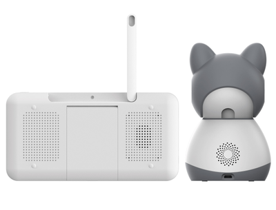 Видеоняня Ramicom VRC300, монитор 12,7 см. и одна поворотная видеокамера с датчиком движения и доступом на смартфоне с аккумулятором в мат. блоке и с DVR, HD