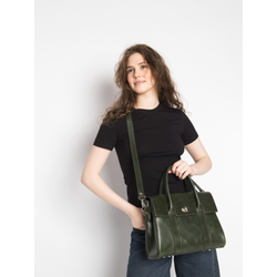Деловая сумка Valenza Premium green (арт. 5076-11)