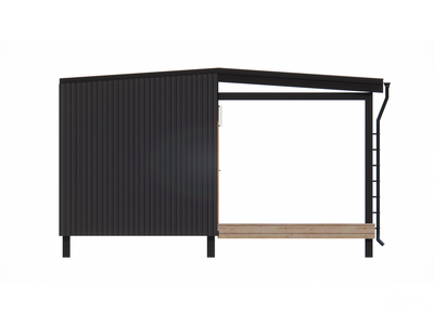 Модуль дома "Фиеста" (с крытой террасой)