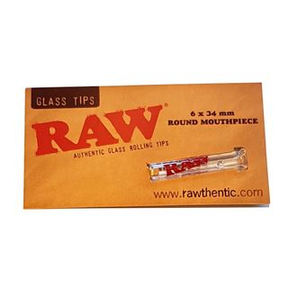 Стеклянный типсы RAW Tips Round Mouthpiece