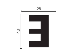 Молдинг Decor Dizain DD612, дюрополимерный, влагостойкий, под покраску, длина 2 м