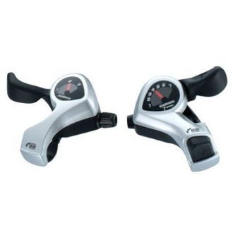 Манетки Shimano TX50 R6, Tourney, 3x6 ск., тр.+опл., MTB, ESLTX50P6SAT