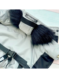 Limargy зимний комбинезон на меху для девочек "SKI"