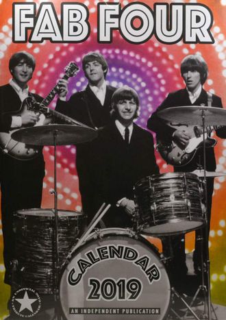 The Beatles Календарь 2019 Иностранные перекидные календари 2019, The Beatles Calendar 2019