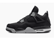 Nike Air Jordan Retro 4 Se Black Canvas вблизи