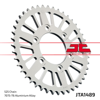 Звезда ведомая алюминиевая JT JTA1489.43 (JTA1489-43) (A1489-43) для Kawasaki Road