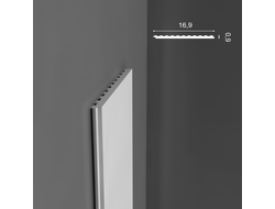 Гладкий молдинг из дюрополимера Orac Decor коллекция Axxent PX147