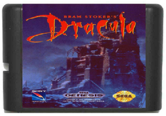 Bram Stokers Dracula, Игра для Сега (Sega Game) No Box!