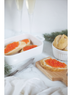 БАГЕТ С ИКРОЙ