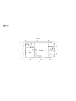 Д-16 ДАЧНЫЙ ДОМ ИЗ БРУСА:ГАБАРИТНЫЕ РАЗМЕРЫ: (10.5Х6М), ОБЩАЯ ПЛОЩАДЬ: 102М²