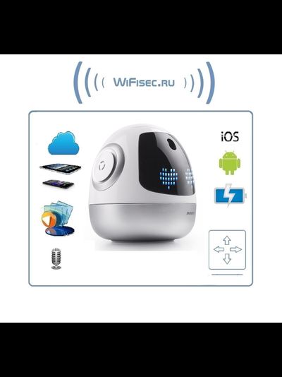 Интеллектуальный обучающий робот Pudding "Емеля" на аккумуляторе с DVR, HD