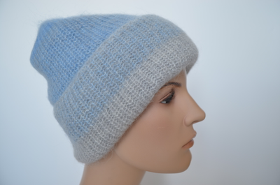 Шапка с отворотом