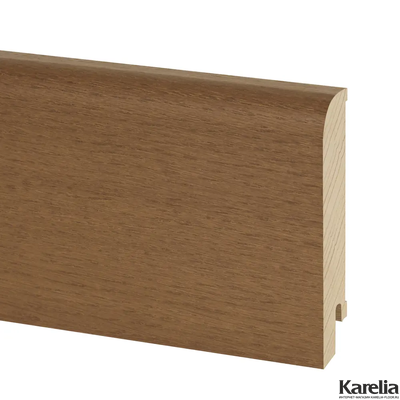 Плинтус напольный Pedross R9 Дуб Коньяк шпон 80х18х2500