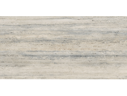 StoneSystem, 60х120 см, керамогранит, Деко Травертин Сильвер Матовый R10A, K948104R