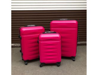 Чемодан большой King of King L Малиновый