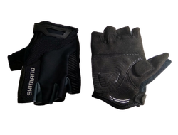 Велоперчатки Shimano Classic Glove, |XL|L|, кор. пал., черн., ECWGLBSMS11UL5