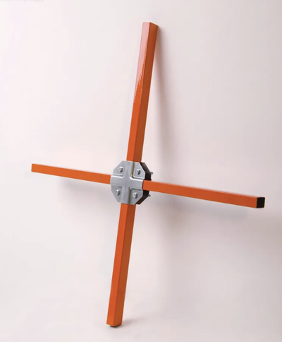 Краб-система Х-образная на трубу 20х20 мм.