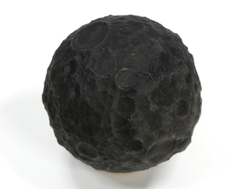 Шар Обсидиан, "Луна", Мексика (48 мм, 151 г) №35780