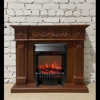 Электрокамин Лидс CR с очагом Fobos