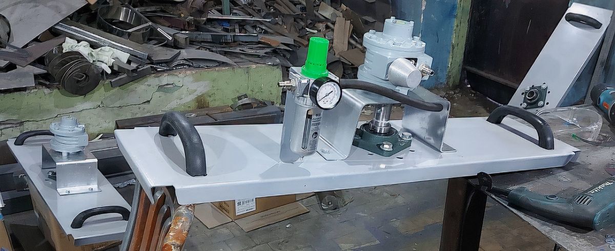 быстроходная пневмомешалка для еврокуба