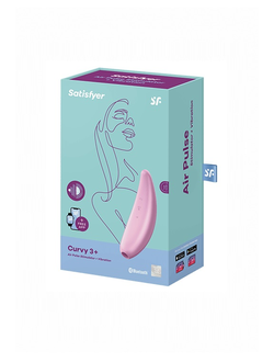 Вакуумно-волновой вибростимулятор Satisfyer Curvy 3+ с возможностью управления через приложение