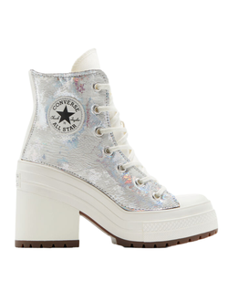 Converse plateforme metallic top