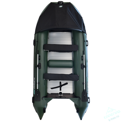 Лодка ПВХ Gladiator Professional D370AL с алюминиевым полом