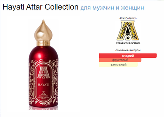 Hayati (2018) Attar Collection