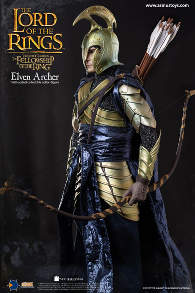 Эльфийский лучник ("Властелин Колец") - Коллекционная ФИГУРКА 1/6 scale THE LORD OF THE RINGS SERIES  ELVEN ARCHER (LOTR027A) - Asmus Toys