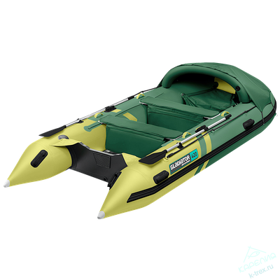 Лодка ПВХ Gladiator Active C420AL с алюминиевым полом