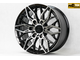 Комплект дисков R18 8,5J ET+20 6*139,7 Showy EVO Черный с полированными лучами (R611)