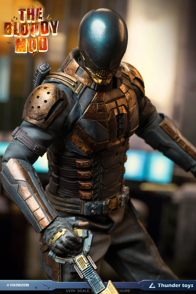 Бладспорт (Bloodsport, Идрис Эльба, "Отряд Самоубийц: Миссия навылет") - КОЛЛЕКЦИОННАЯ ФИГУРКА 1/6 scale the BloodyMod (TD2022B) - Thundertoys